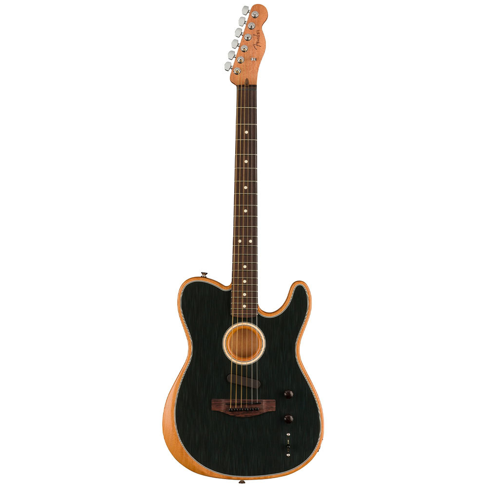 Fender Acoustasonic Player Telecaster Gülağacı Klavye Brushed