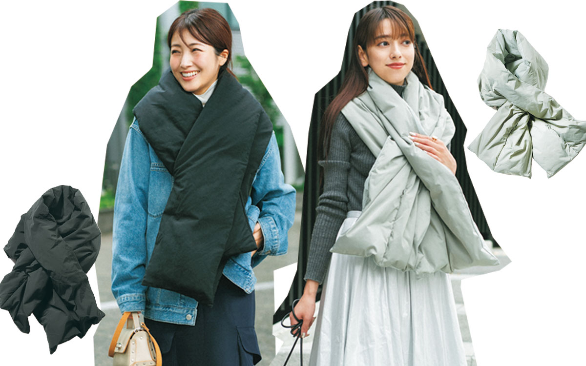 オシャレSNAP】辛口オシャレ派に『ダウンストール』熱が上昇中