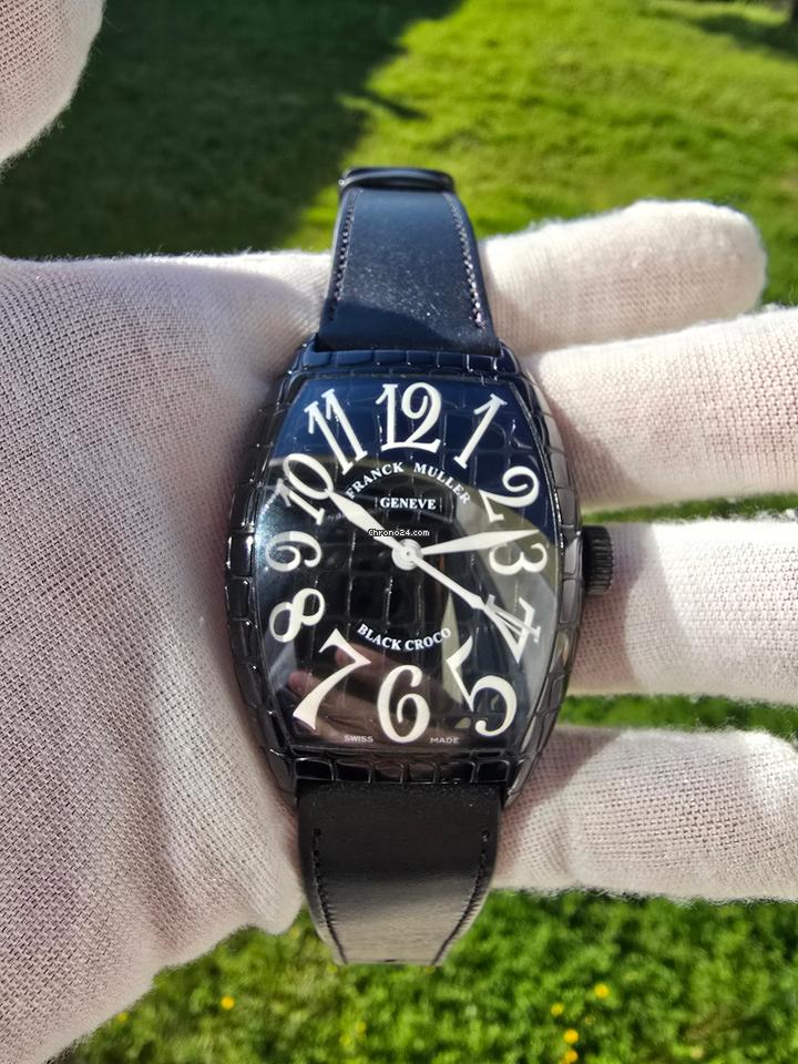 Franck Muller Cintree Curvex Black Automatic Watch for €3 975 for