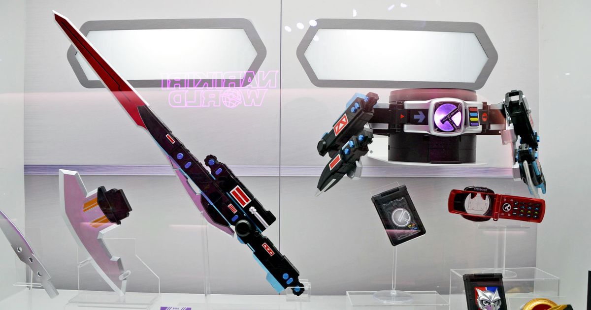 仮面ライダー電王」CSMデンガッシャー初展示！デンオウベルト