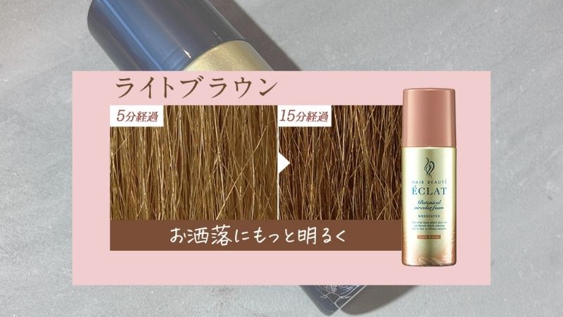 口コミ】ヘアボーテエクラボタニカルエアカラーフォームexの白髪染めは