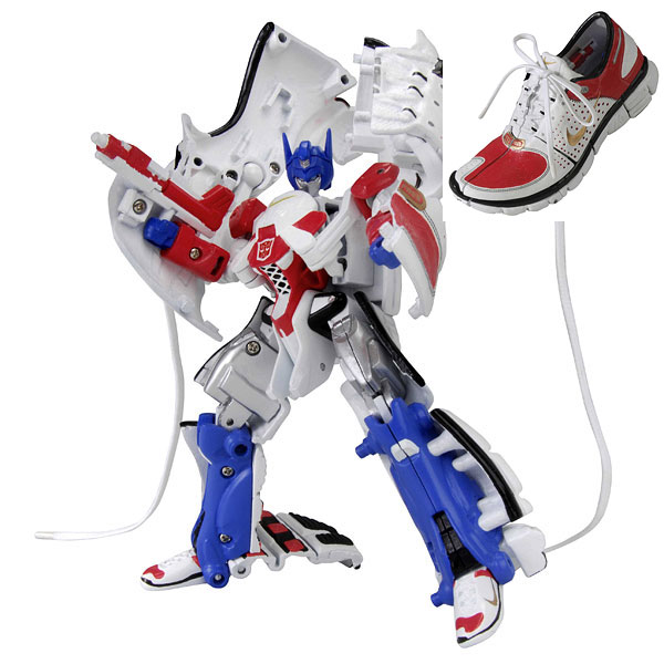 トランスフォーマー スポーツレーベル コンボイ feat.ナイキ FREE7.0