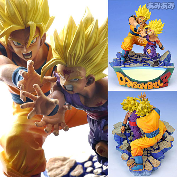 ドラゴンボールZ 造形神化 劇的ディオラマ【親子かめはめ波】 完成品