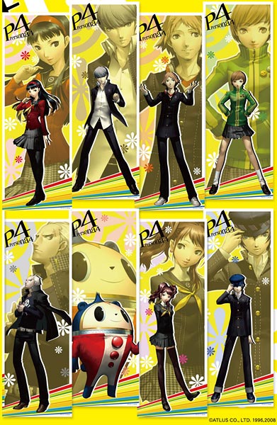 ペルソナ4 短冊ポスターセット（8枚組）（再販）[トイズ