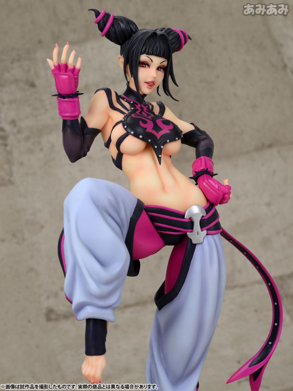 中古】(本体A/箱B)STREET FIGHTER美少女 ジュリ 1/7 完成品フィギュア