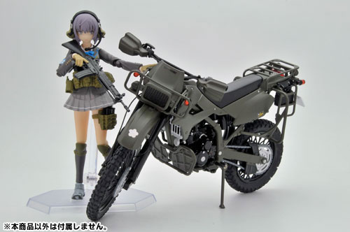 リトルアーモリー 〈LM001〉 1/12 陸自偵察オートバイ KLX250[トミー