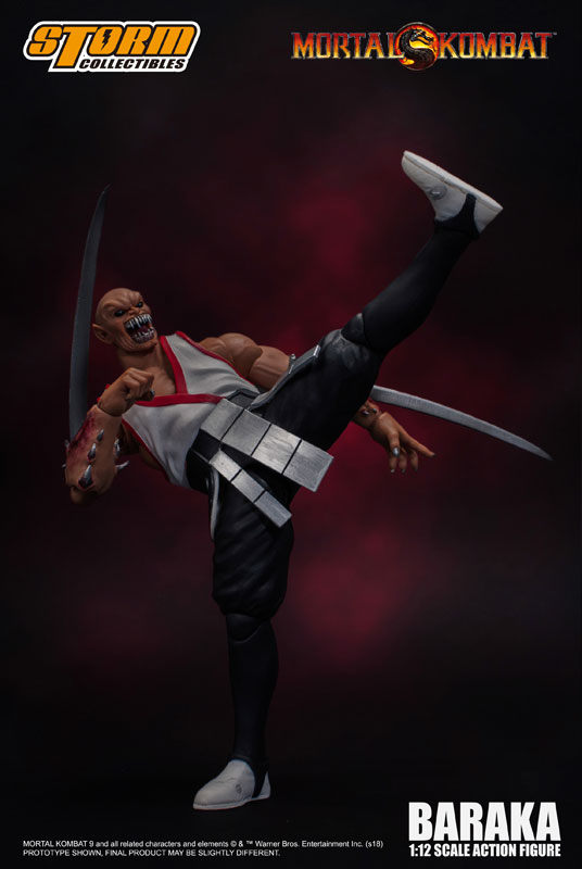 モータルコンバット 1/12 アクションフィギュア バラカ[ストーム