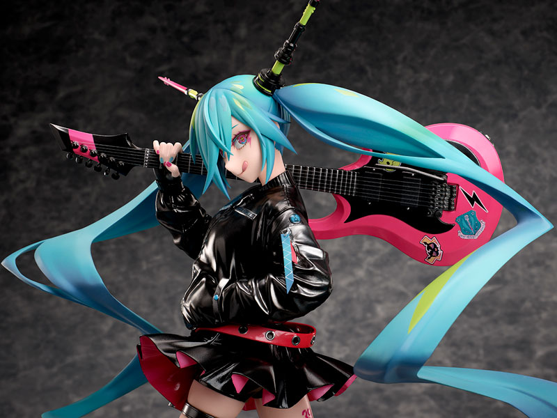中古】(本体A/箱B)初音ミク LAMロックシンガー Ver. 1/7 完成品