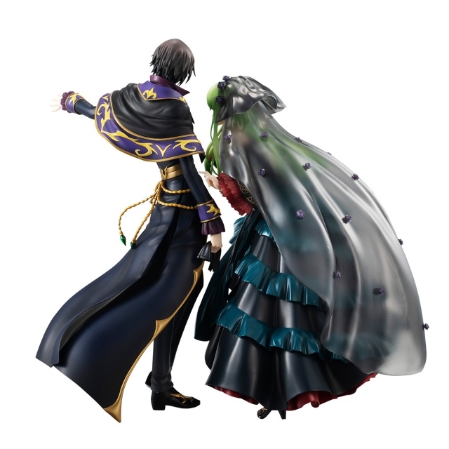 劇場版『コードギアス 復活のルルーシュ』L.L.＆C.C.がフィギュアで