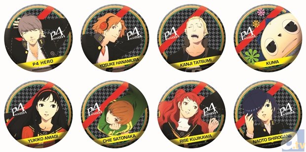 ペルソナ3』『ペルソナ4』ゲオ限定トレーディング缶バッジ発売
