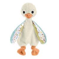 フィッシャープライス ふわくたアヒルのぬいぐるみ 0194735171408