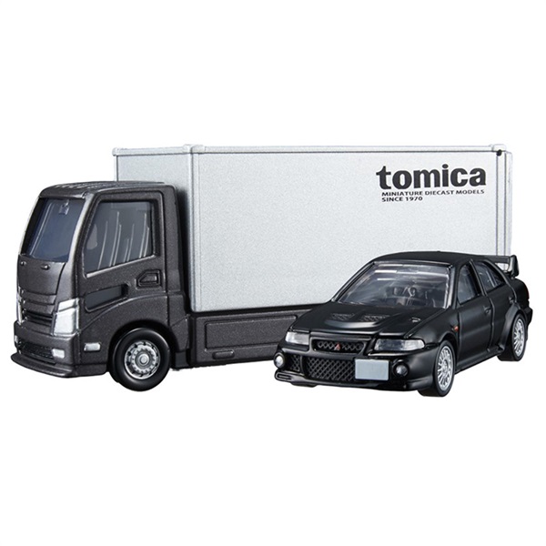 トミカプレミアム tomicaトランスポーター 三菱 ランサー