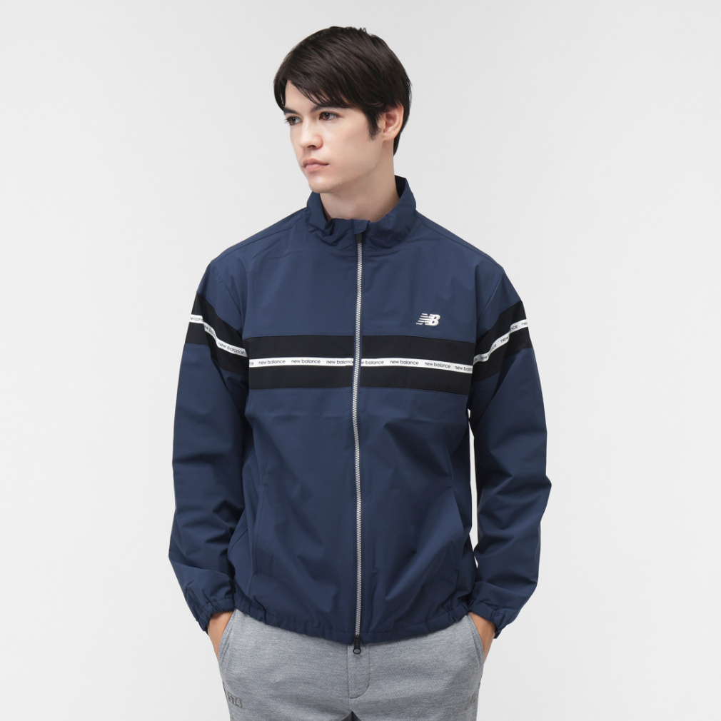 ニューバランス ゴルフウェア 長袖ウインドブレーカー 秋 冬 FULL ZIP