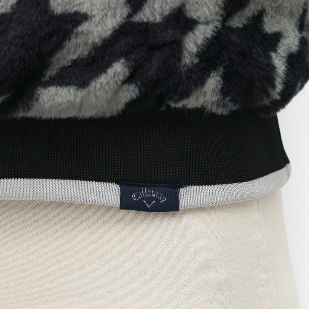 キャロウェイ レディース ゴルフウェア ウインドベスト 秋 冬 千鳥