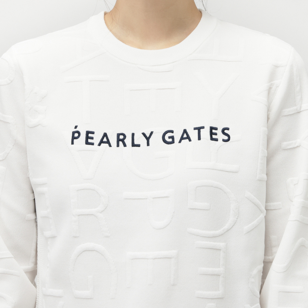 パーリーゲイツ レディース ゴルフウェア 長袖セーター 秋 冬 14G JQ