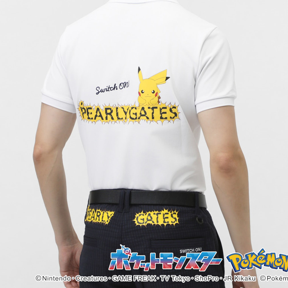 パーリーゲイツ ゴルフウェア 半袖シャツ 春 夏 【ポケモン