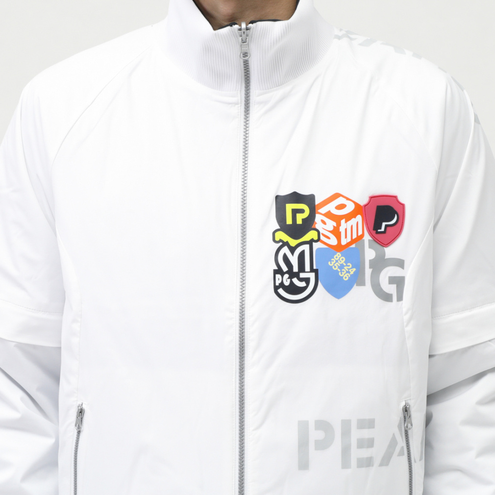 パーリーゲイツ ゴルフウェア 長袖ウインドブレーカー 秋 冬 FTY×Ny