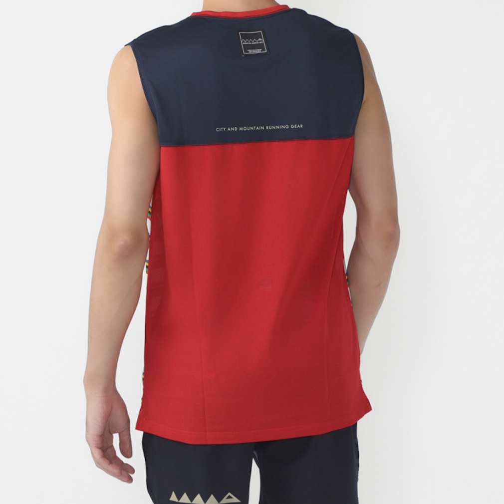 マウンテンマーシャルアーツ メンズ ランニング ノースリーブシャツ