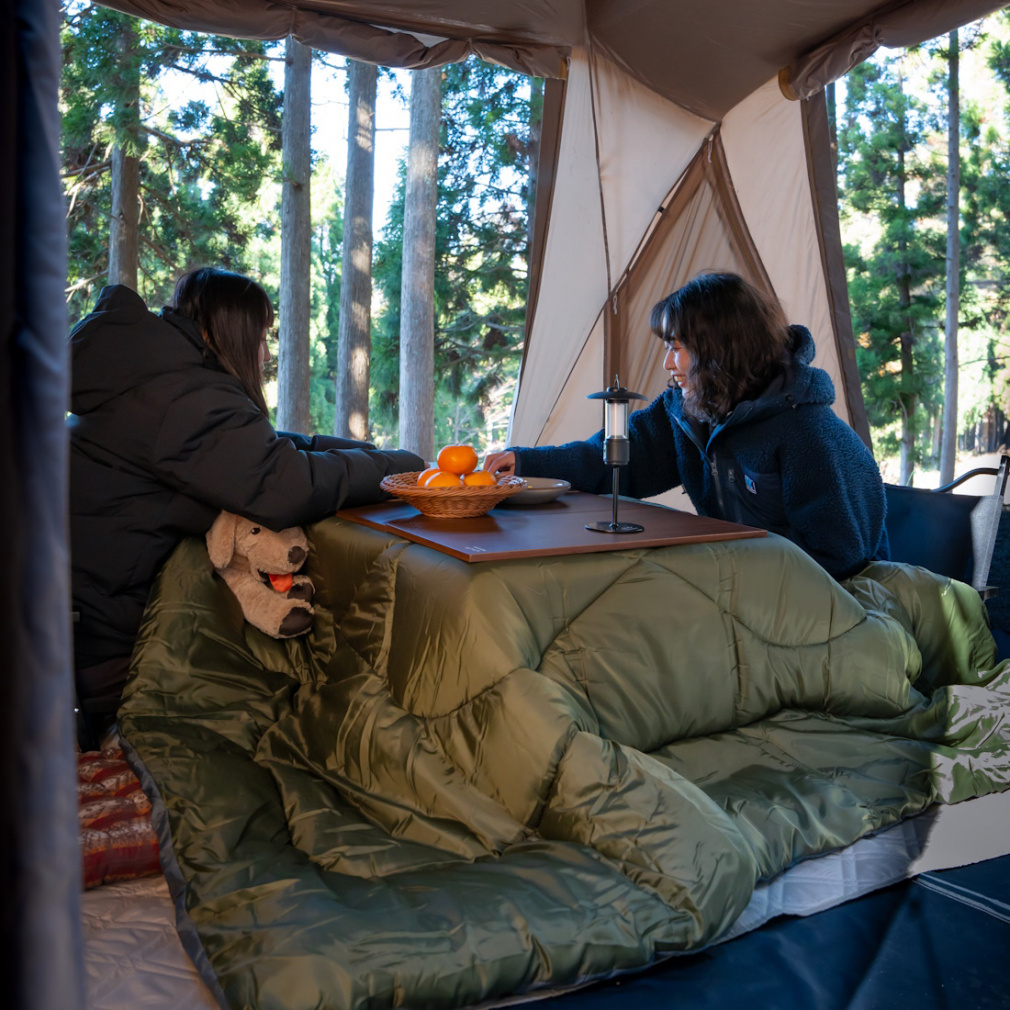 冬キャンプにどう？アルペンアウトドアーズからこたつユニット110登場