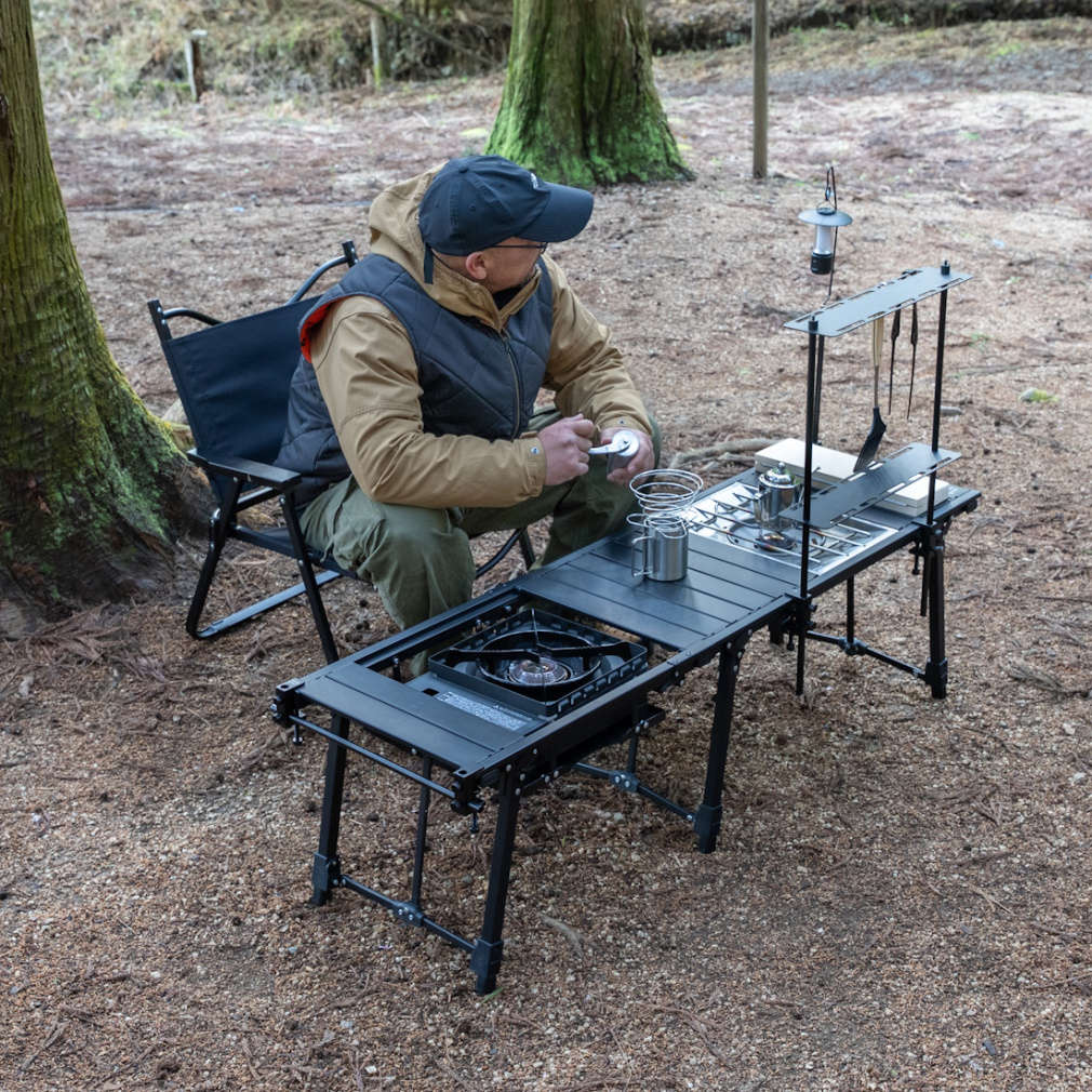 アルペンアウトドアーズ アルミユニットテーブル88 サイドフレーム