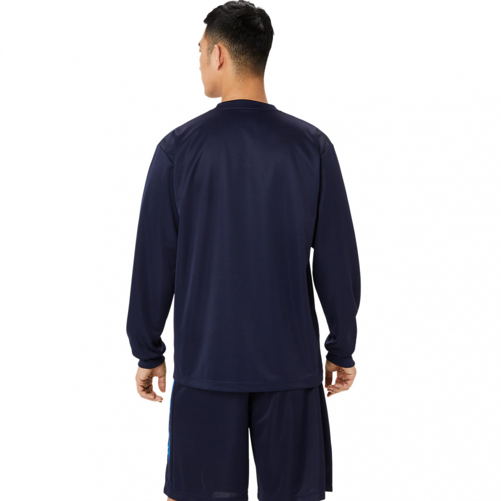アシックス メンズ レディス バスケットボール 長袖Tシャツ