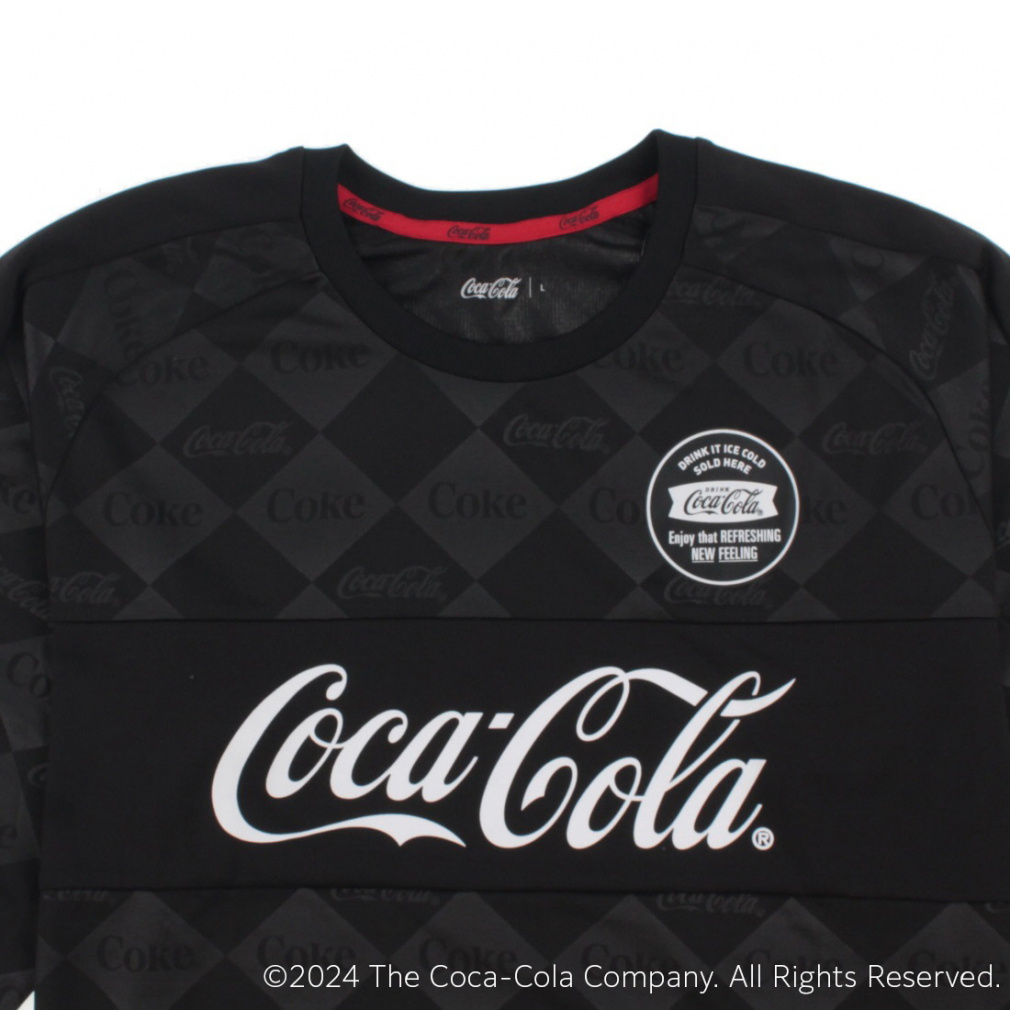 コカ・コーラ メンズ サッカー/フットサル 長袖シャツ 長袖