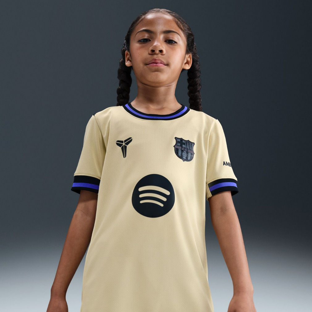 ナイキ ジュニア サッカー FCバルセロナ 2025/26 スタジアム アウェイ