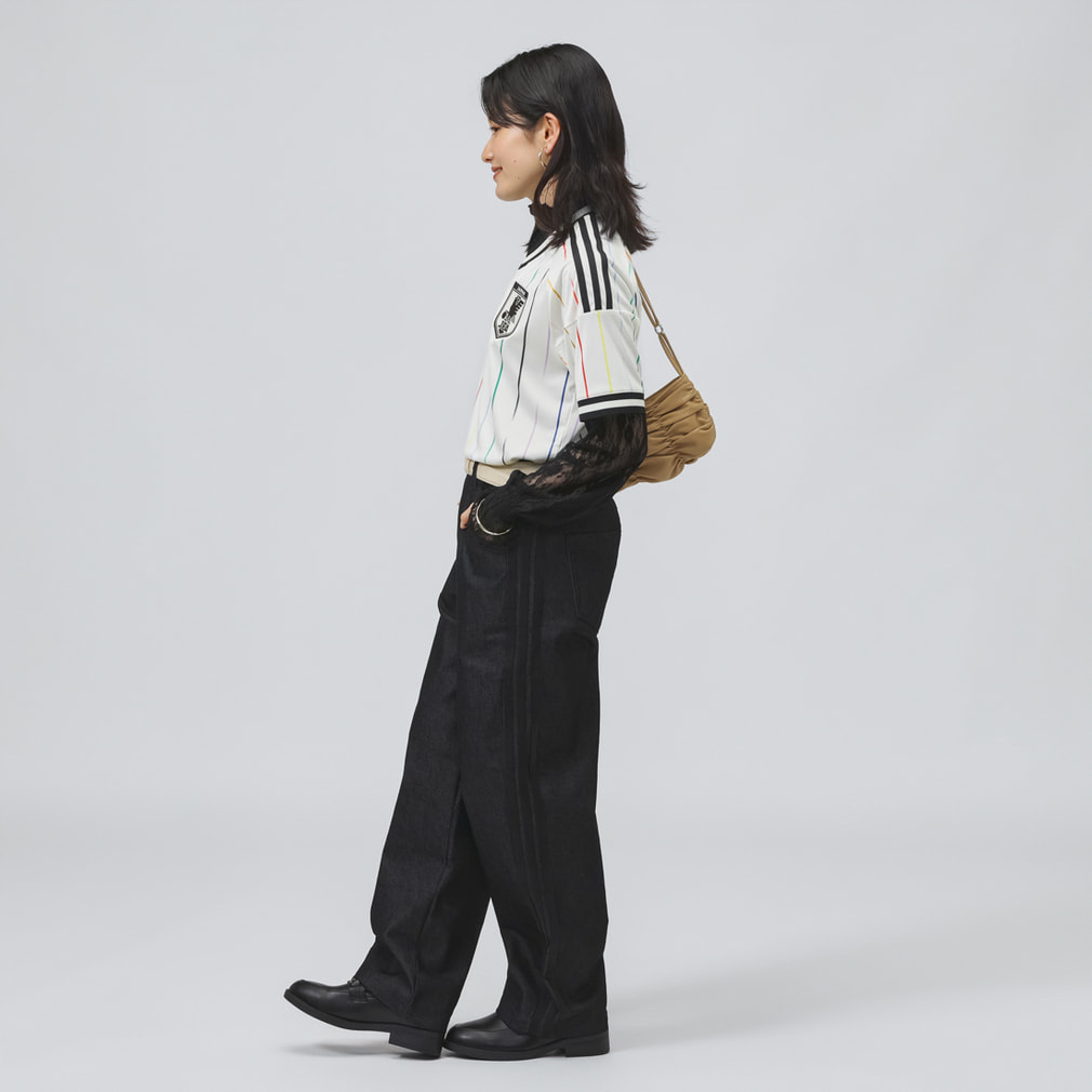 アディダス レディース ロングパンツ STADIUM CHROME ルーズフィット