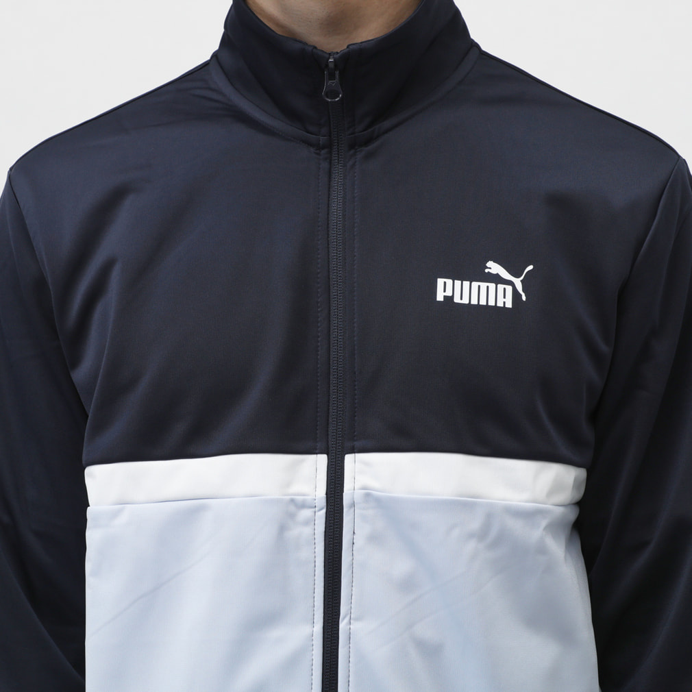 プーマ メンズ ジャージ 上下セット ポリ カラーブロックスーツ 687659