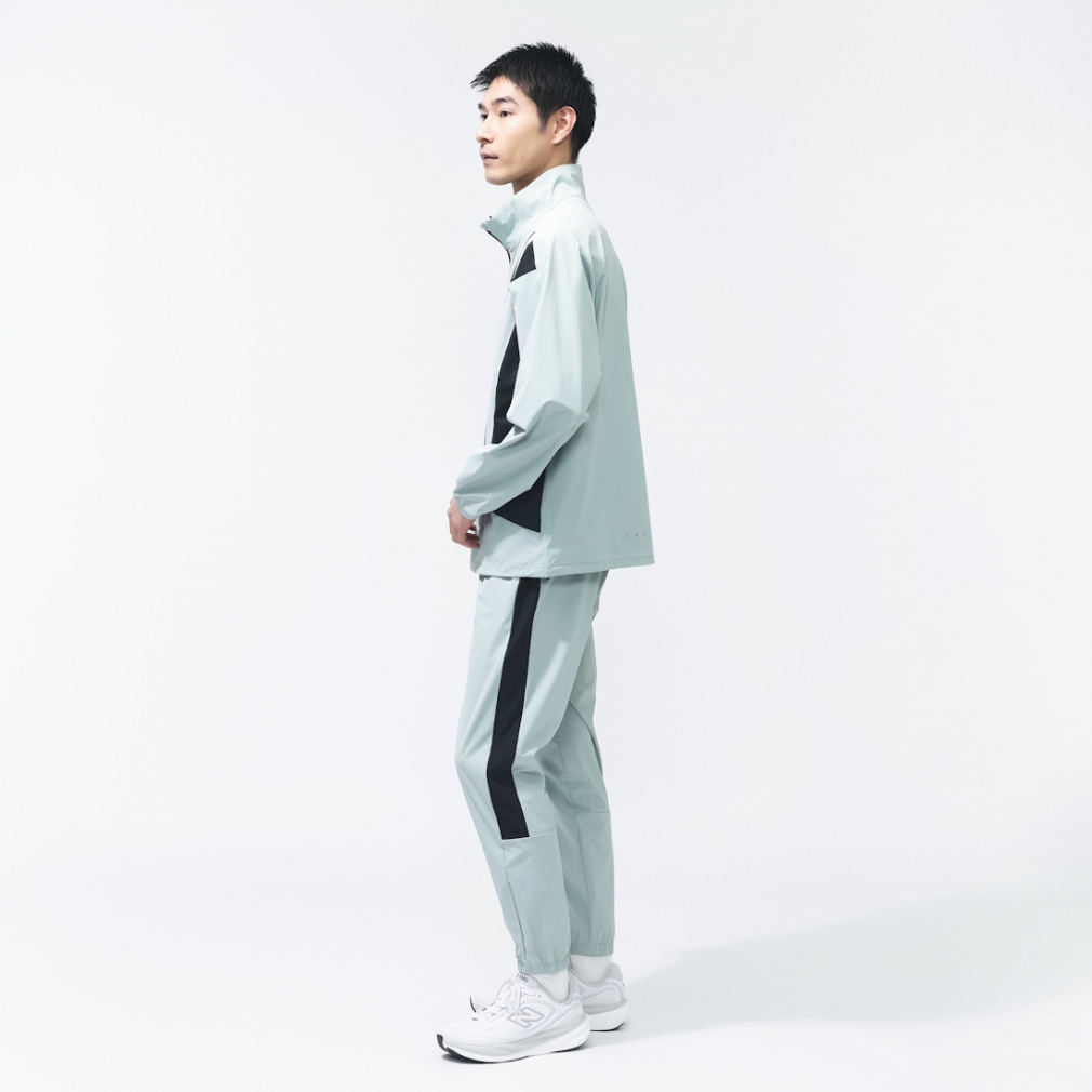 ニューバランス THE CITY メンズ クロスジャケット ファブリックコンビ