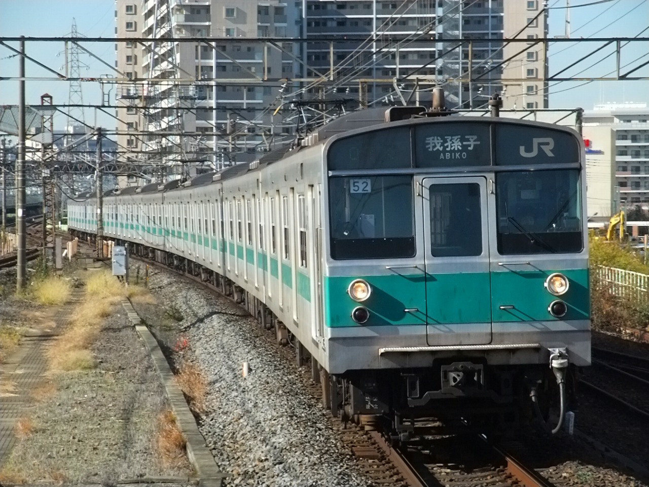 松戸車両センター・203系【常磐緩行線】 - rapid_trains @ ウィキ