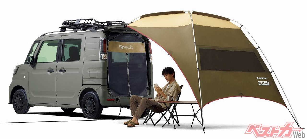 楽しさ倍増！ スズキ・スペーシア ベースはクルマもいいがオプション