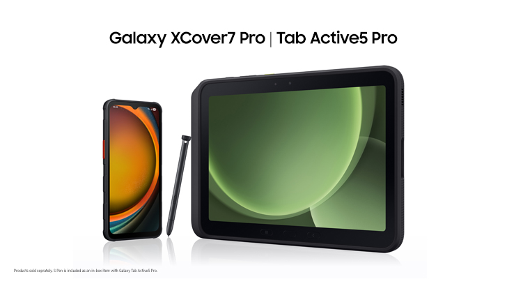 Samsung Introduces Galaxy XCover7 Pro and Galaxy Tab Active5 Pro