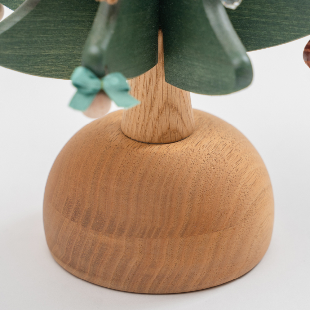 オークヴィレッジ オルゴールツリー プチ クリスマスツリー 日本製