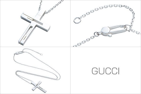 gucci ネックレス メンズ レディース グッチ ペンダント Gクロス