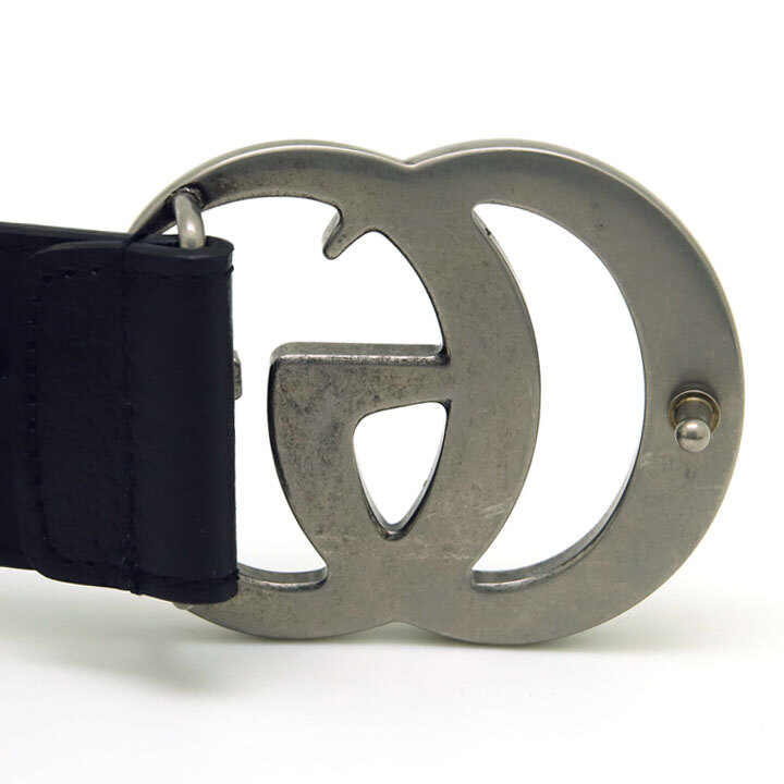 グッチ ベルト GUCCI GGマーモント ダブルG Gバックル メンズベルト