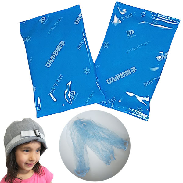 両手冷やすグッズ付 愛帽 頭皮冷却帽子 6時間分 アイスジャパン 愛帽