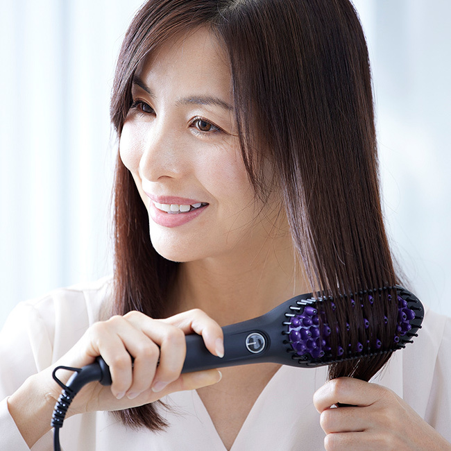 YAMAN DAFNI power ヤーマン ダフニ パワー[ヘアアイロン ブラシ型