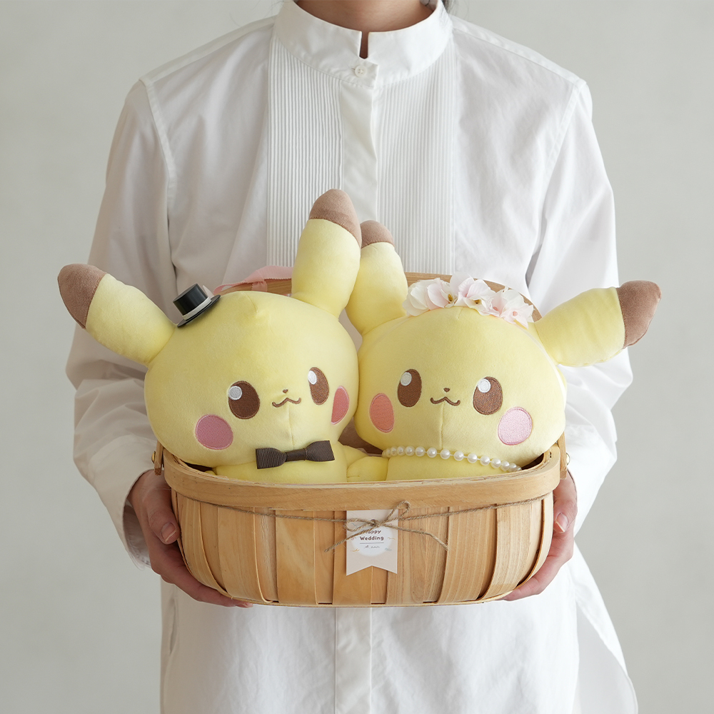 結婚式 電報 ギフト】ポケピース ピカチュウ ウェディングドール