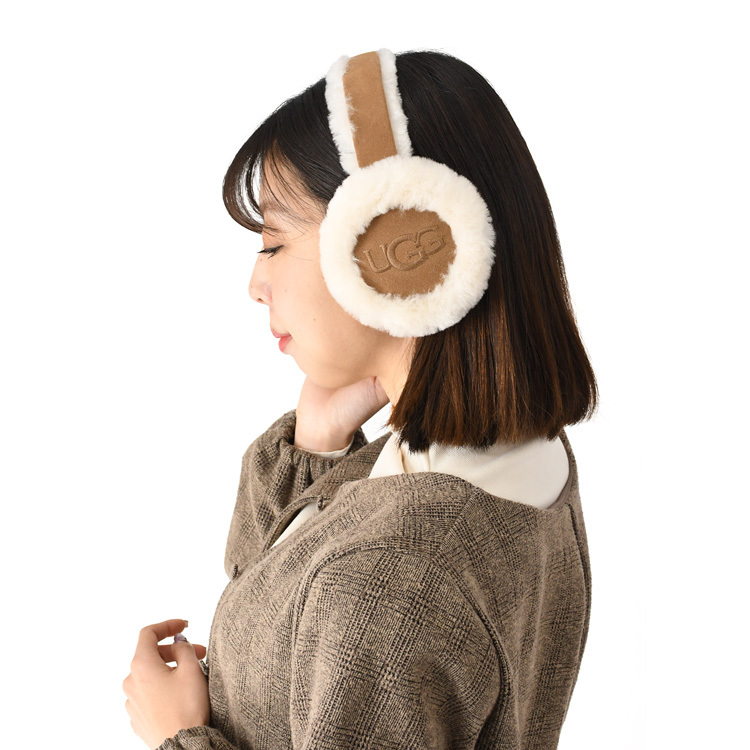耳当て レディース UGG イヤーマフ 防寒 大人 かわいい ボア ファー