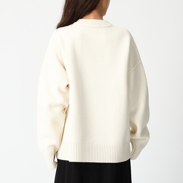 アミパリス ニット セーター アミドゥクール メリノウールフェルト