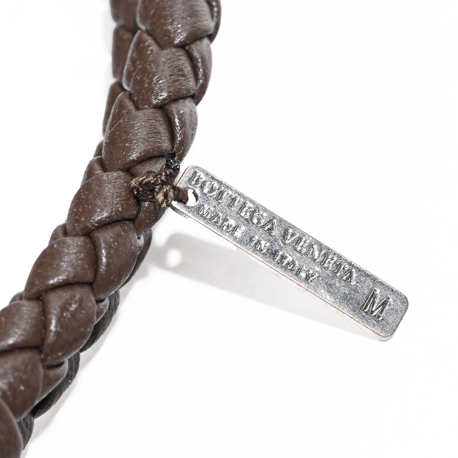 ボッテガヴェネタ BOTTEGA VENETA ブレスレット Mサイズ イントレ