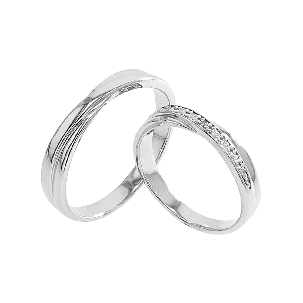 スワロフスキージルコニア使用 ペアリング 結婚指輪 MUZE JEWELRY
