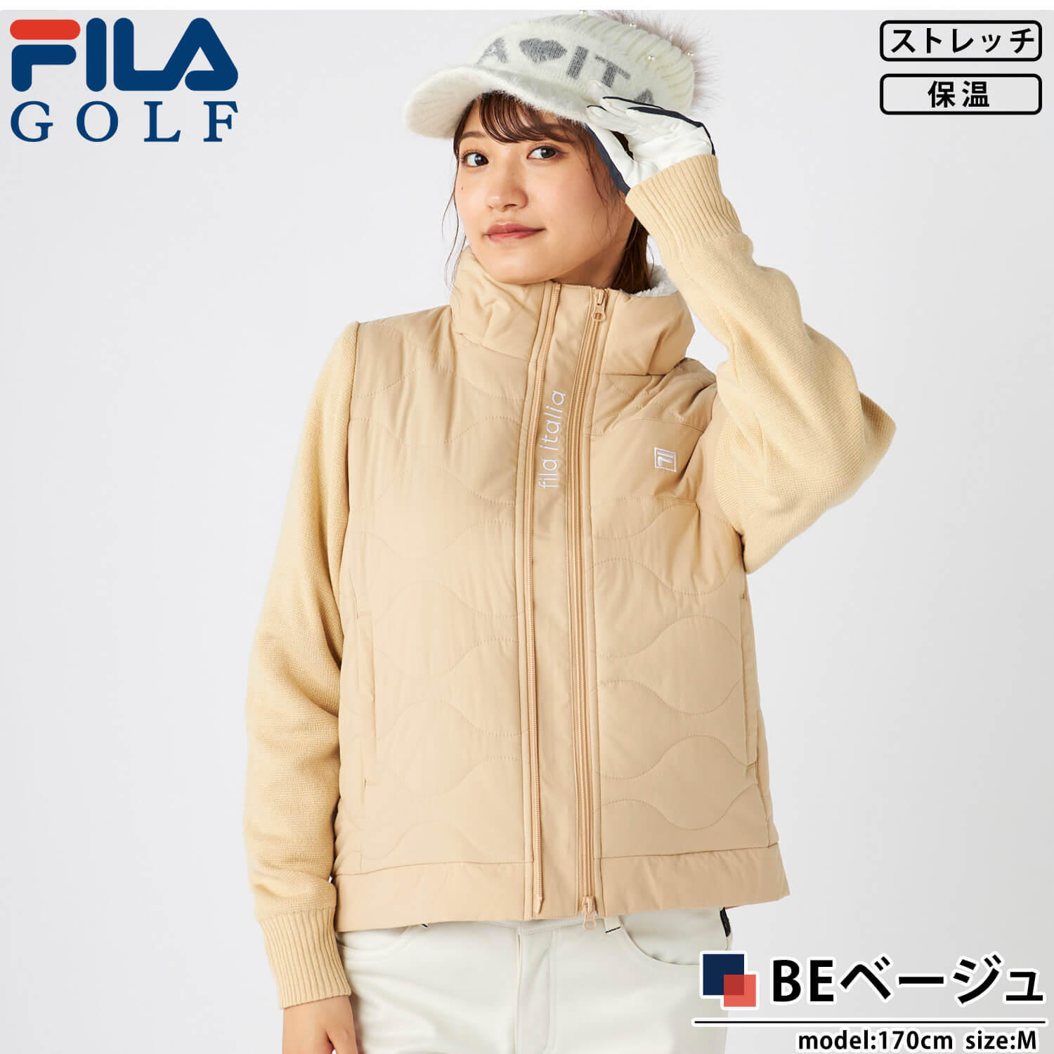 FILA GOLF フィラゴルフ レディース ゴルフウェア ジャケット