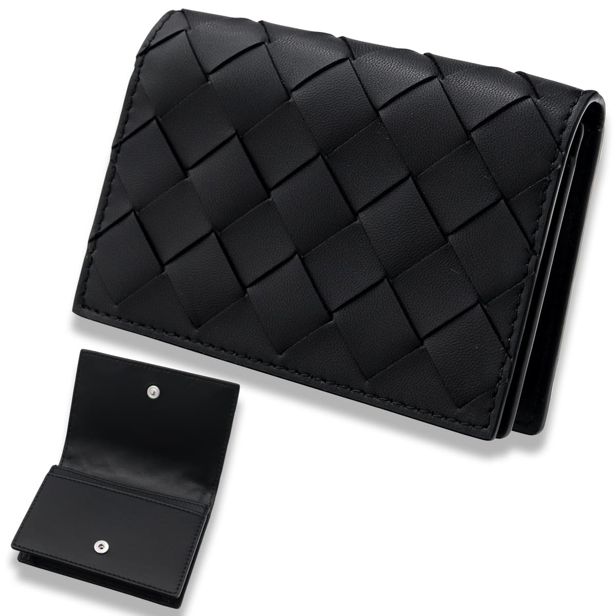ボッテガヴェネタ カードケース BOTTEGA VENETA 名刺入れ ブラック