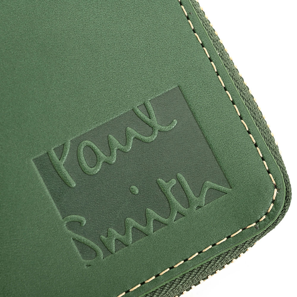 ポールスミス 財布 二つ折り財布 ラウンドファスナー 緑(グリーン