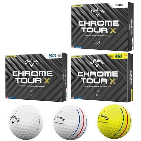 キャロウェイ ゴルフボール クロム ツアー エックス CHROME TOUR X
