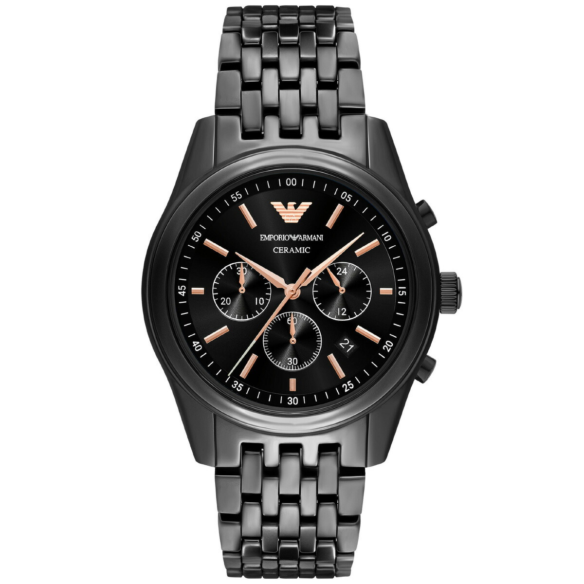 エンポリオアルマーニ EMPORIO ARMANI 腕時計 メンズ クロノグラフ