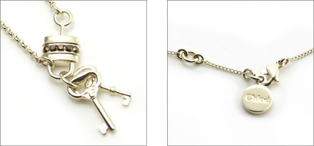 Chloe クロエ アクセサリー パドロック キー 鍵 ブレスレット