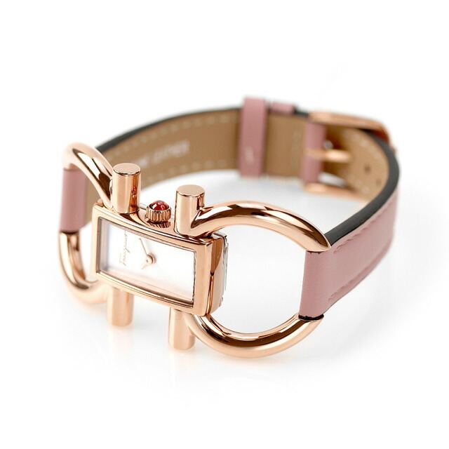 サルヴァトーレ フェラガモ ダブルガンチーニ クオーツ 腕時計